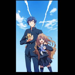 Toradora 4k iPhone wallpaper