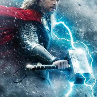 Thor blue wallpaper