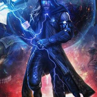 Thor blue wallpaper