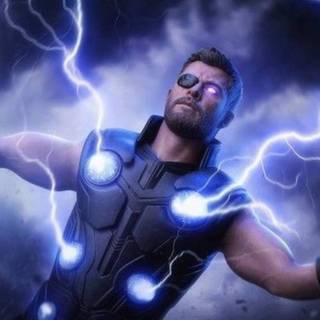 Thor blue wallpaper
