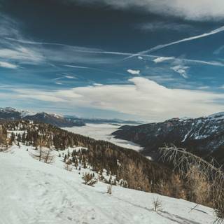 Dolomites winter iPhone wallpaper