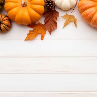 Autumn desktop pumpkin wallpaper