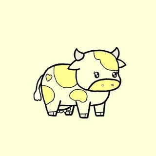 House cows wallpaper