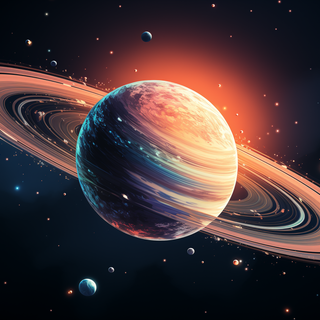 Planets in space wallpaper