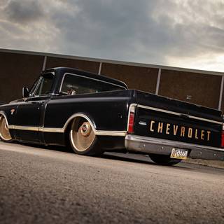Bagged truck wallpaper