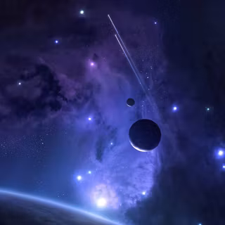 Planets in space wallpaper