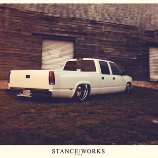 Bagged truck wallpaper