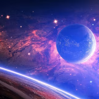 Planets in space wallpaper
