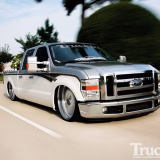 Bagged truck wallpaper
