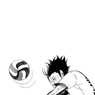 Haikyuu black and white wallpaper