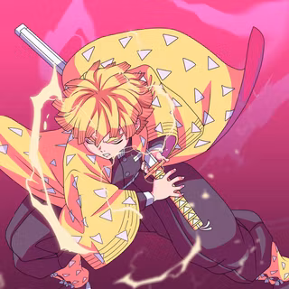 Zenitsu 8k wallpaper