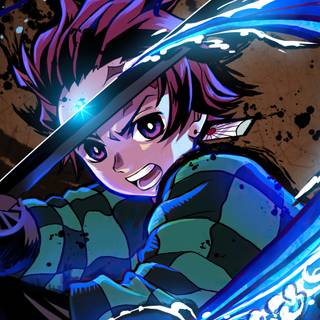 Tanjiro laptop wallpaper