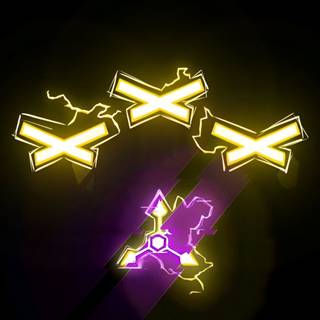 Dark neon wallpaper