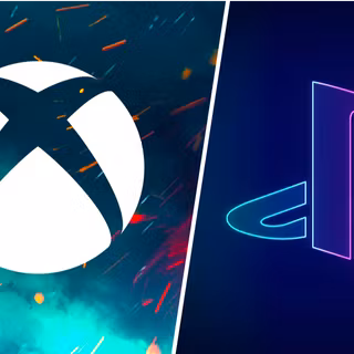 Xbox vs Playstation wallpaper