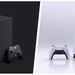 Xbox vs Playstation wallpaper