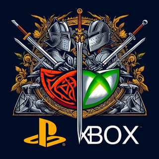 Xbox vs Playstation wallpaper