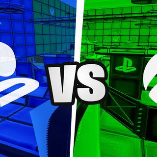 Xbox vs Playstation wallpaper