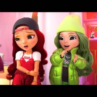 Rainbow High Ruby wallpaper