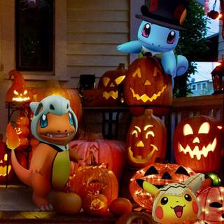 Pokémon phone Halloween wallpaper