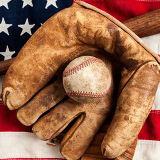 Vintage baseball wallpaper