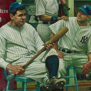 Vintage baseball wallpaper