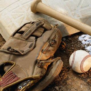 Vintage baseball wallpaper