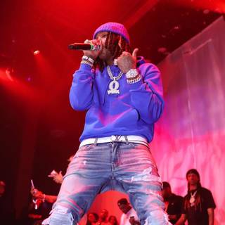 King Von red wallpaper