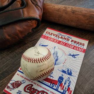 Vintage baseball wallpaper