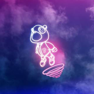 Space bear wallpaper