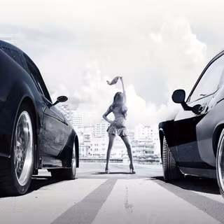 Dodge Challenger and Ford Mustang wallpaper