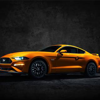 Dodge Challenger and Ford Mustang wallpaper