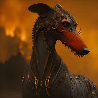 Hell dog wallpaper