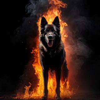 Hell dog wallpaper