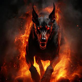 Hell dog wallpaper