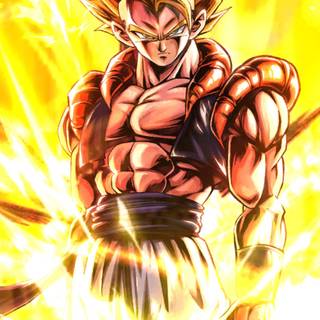 Cool yellow anime wallpaper