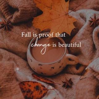 Positive autumn wallpaper
