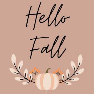 Positive autumn wallpaper