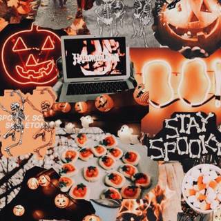 Halloween trendy wallpaper