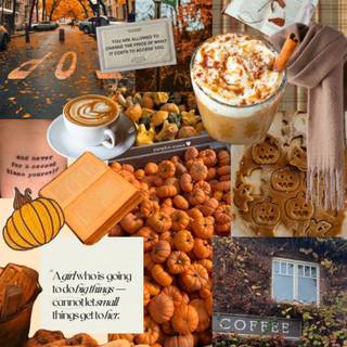 Autumn comfort wallpaper