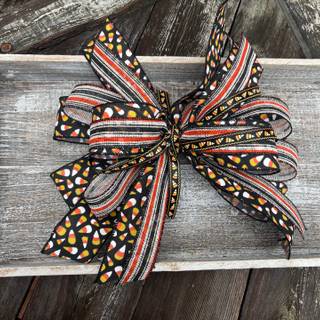 Halloween bows wallpaper