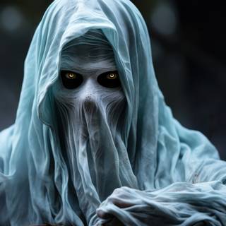 Ghost Halloween 4k wallpaper