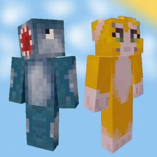 Squid and Stampy wallpaper