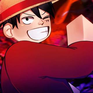 Blox Fruits boss wallpaper