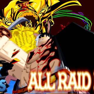 Blox Fruits boss wallpaper