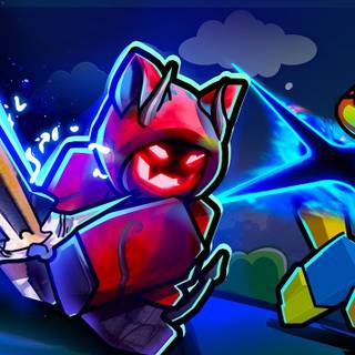 Blox Fruits boss wallpaper