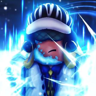 Blox Fruits boss wallpaper