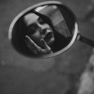 Mirror reflection wallpaper