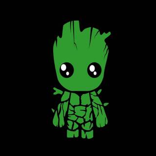Groot cartoon wallpaper