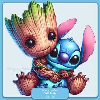 Groot cartoon wallpaper