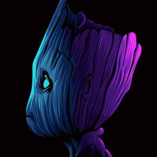 Groot cartoon wallpaper